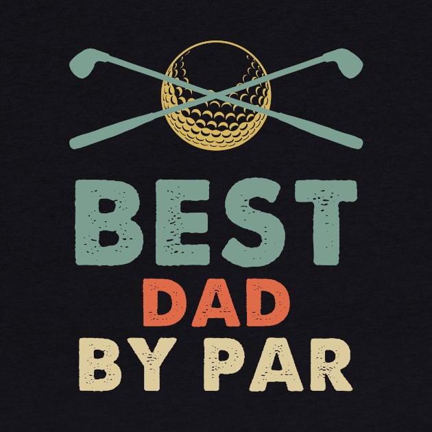 Best Dad By Par by Hound mom